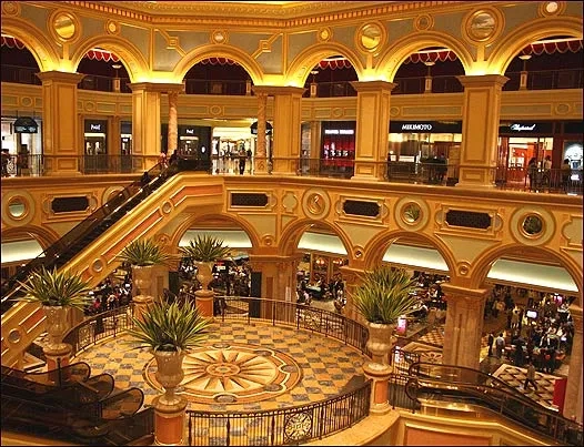 澳门赌场入口大堂